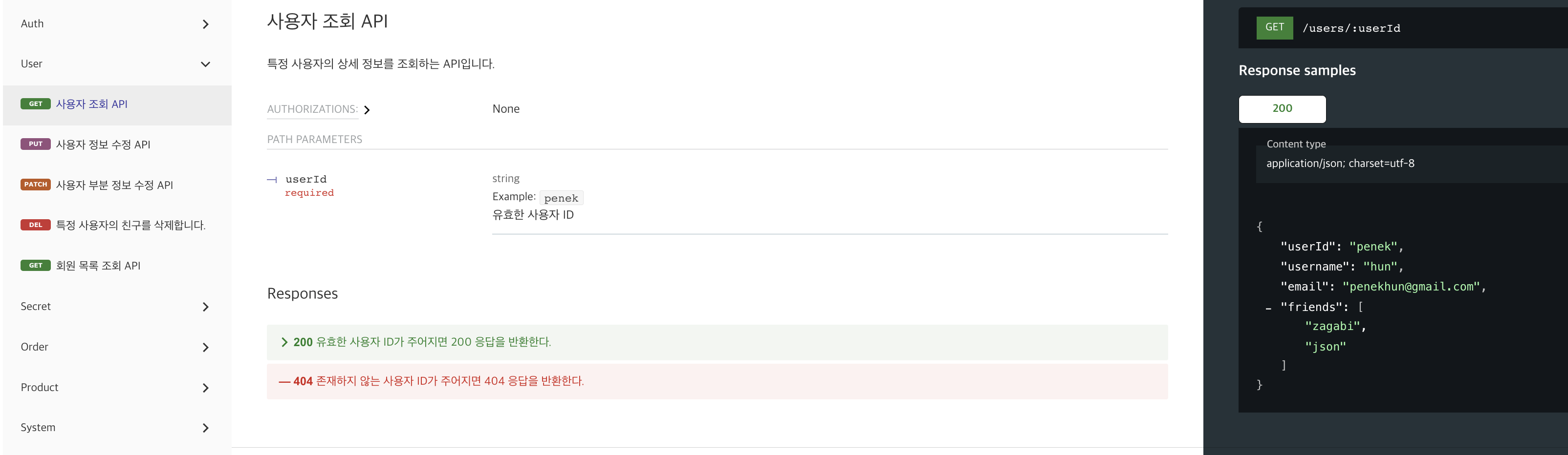 test result